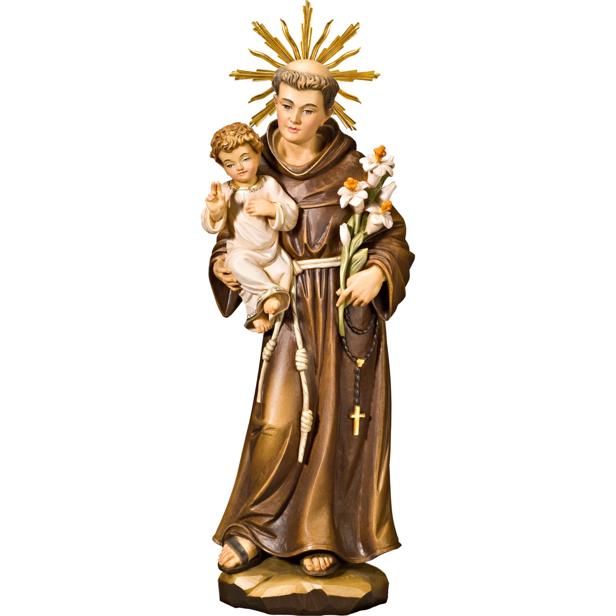 St. Anthony with aureole