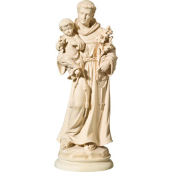 Hl. Antonius von Padua aus Holz geschnitzt | Bergland Shop