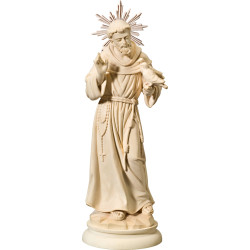 S. Francesco d'Assisi con colombe e aureola
