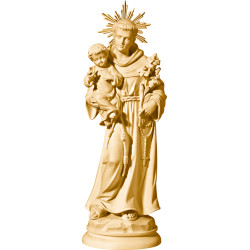 S. Antonio con aureola