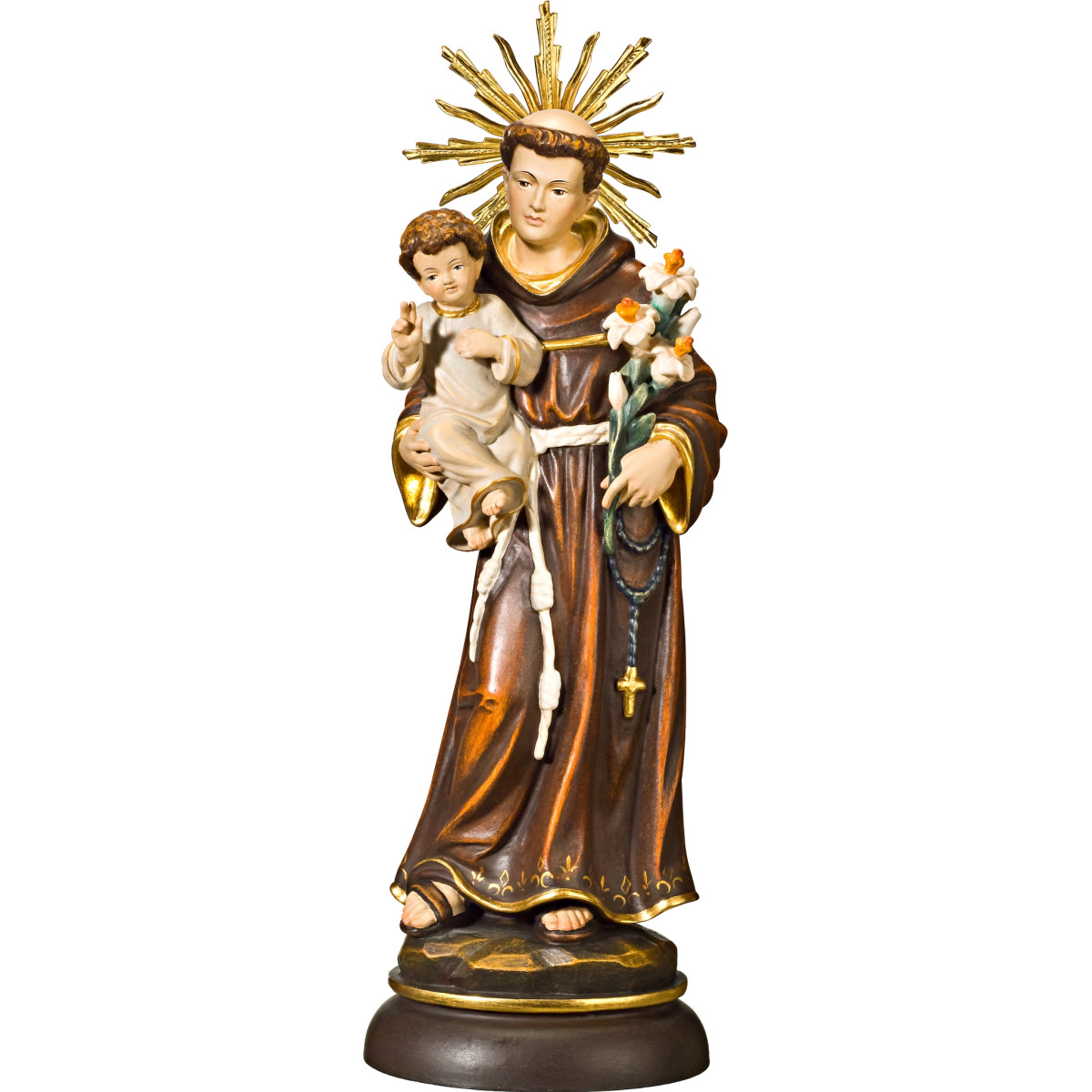 St. Anthony with aureole