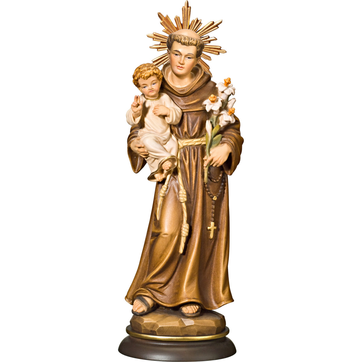 St. Anthony with aureole
