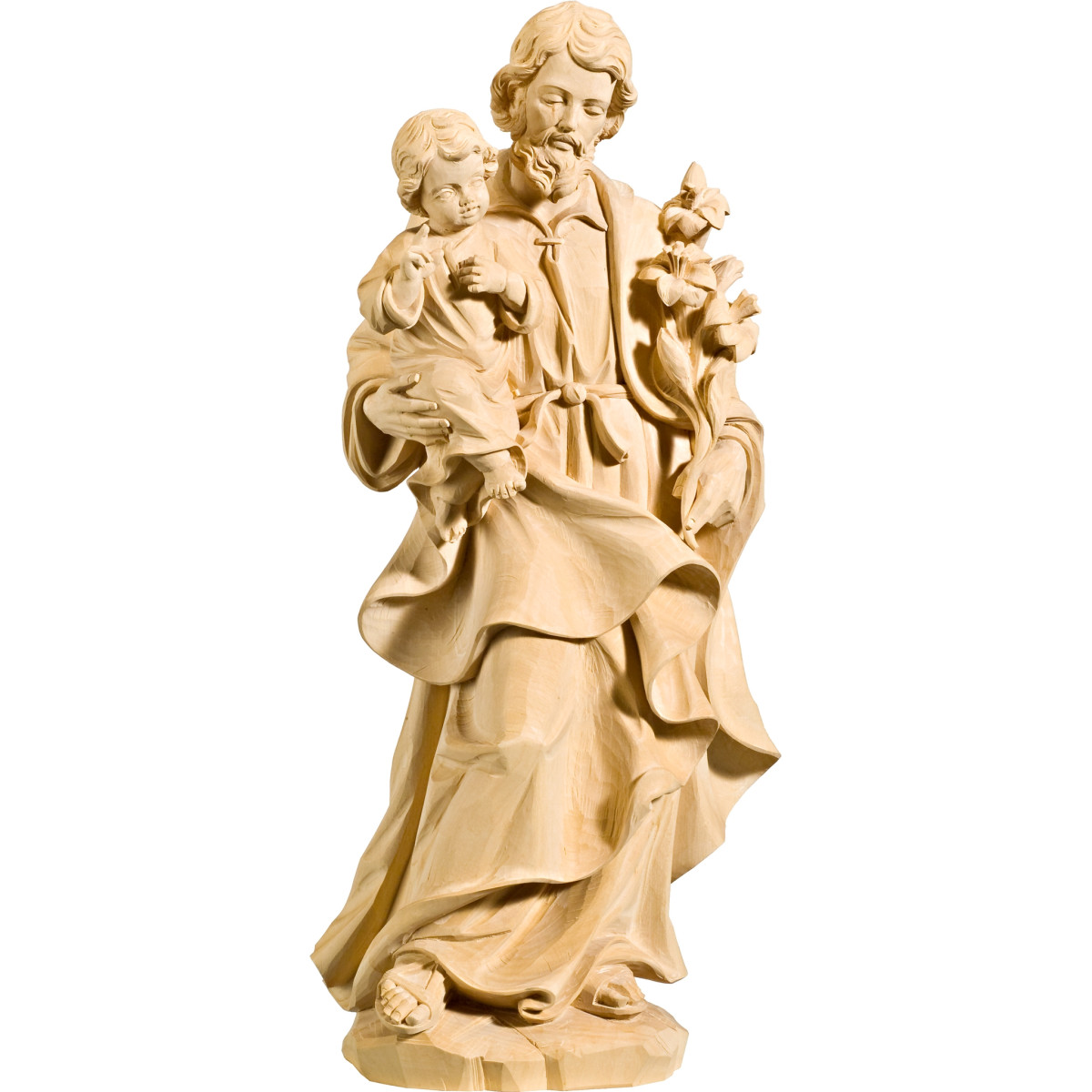 Hl. Josef aus Holz - Handgeschnitzte Figuren