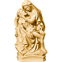 Pietà em madeira esculpida | Bergland
