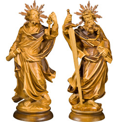 Hl. Petrus und Hl. Paulus mit Gloriose