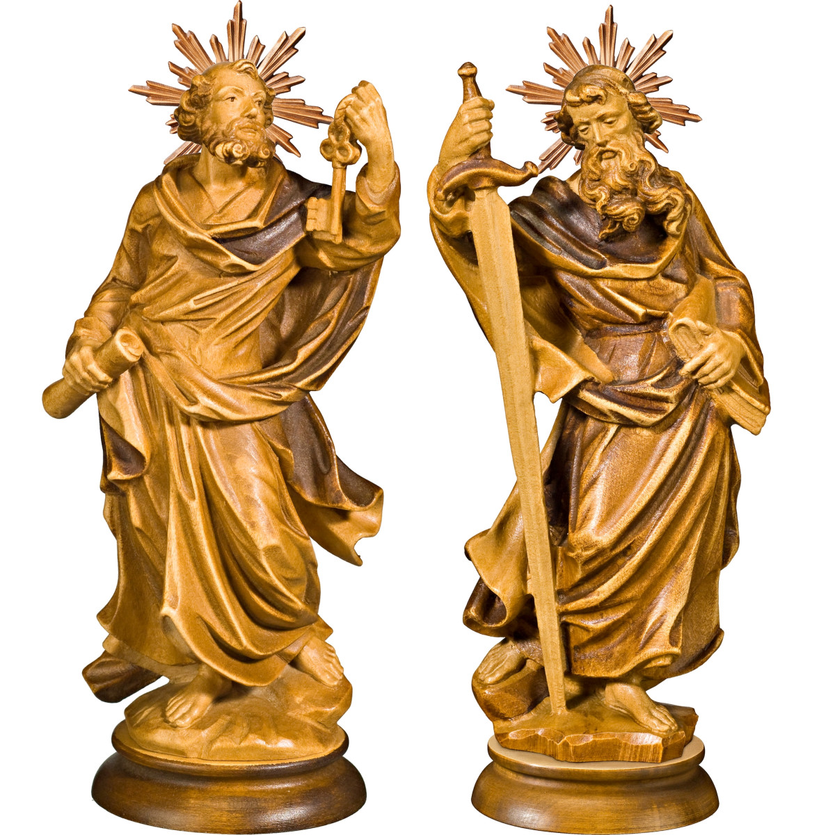 Hl. Petrus und Hl. Paulus mit Gloriose
