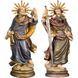St. Peter and St. Paul with aureole