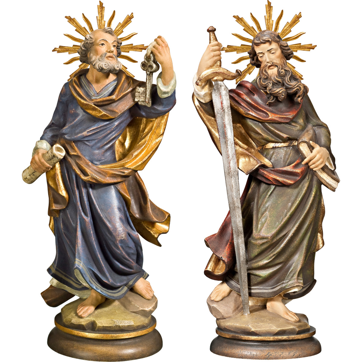 S. Pietro e S. Paolo con aureola