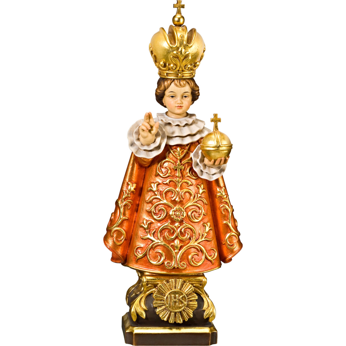 Prager Jesuskind aus Holz handgeschnitzt | Bergland Shop