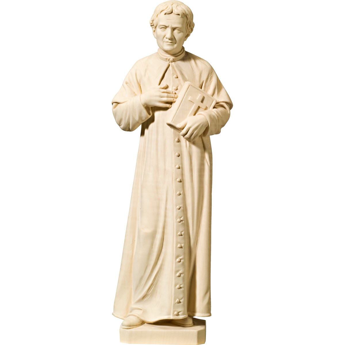 Don Bosco – Statue religiose in legno del santo dei giovani