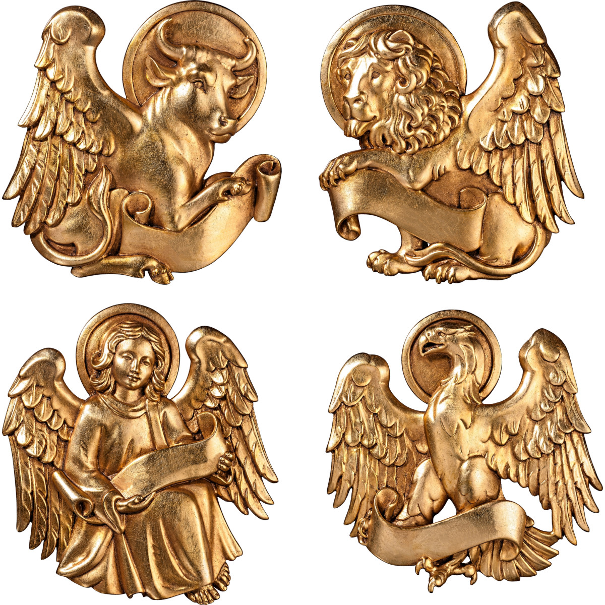 Símbolos de 4 Evangelistas