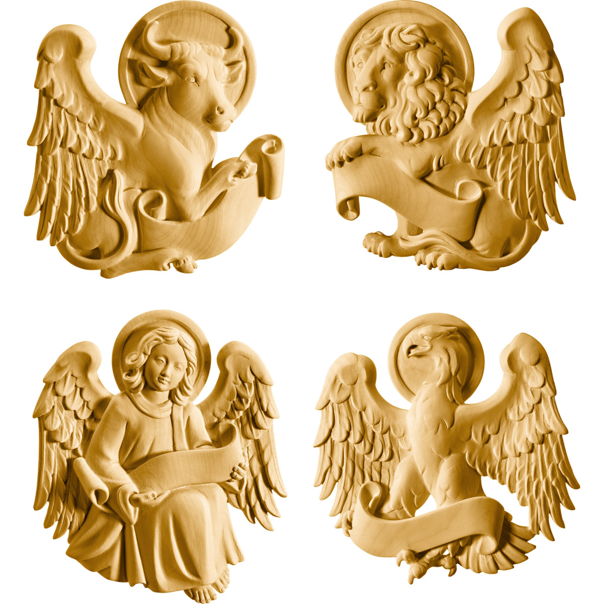 Símbolos de 4 Evangelistas