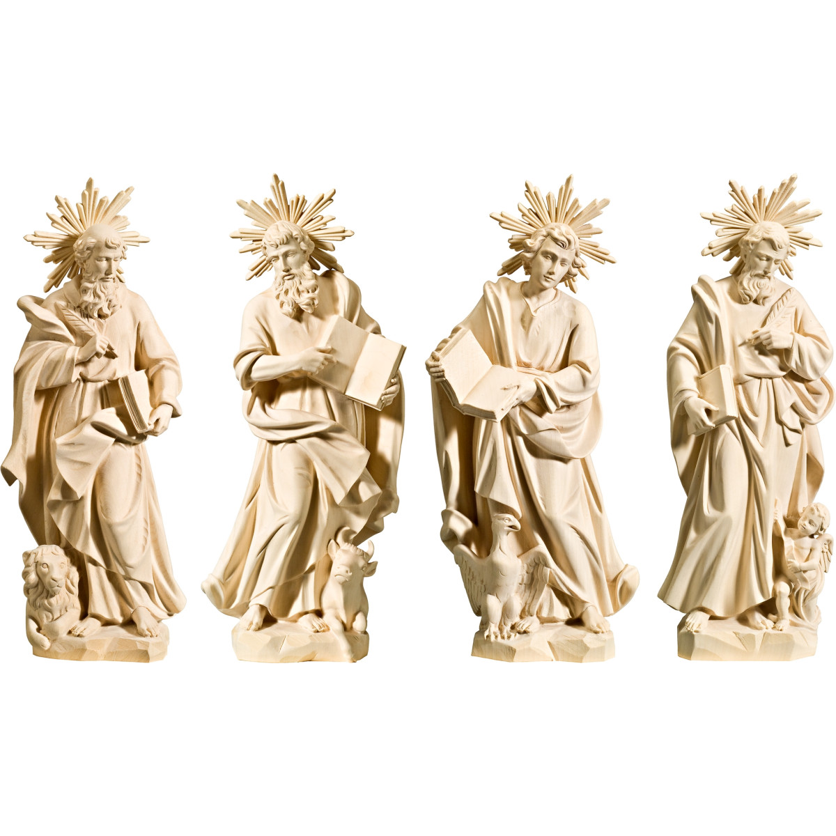 4 Evangelists with aureole