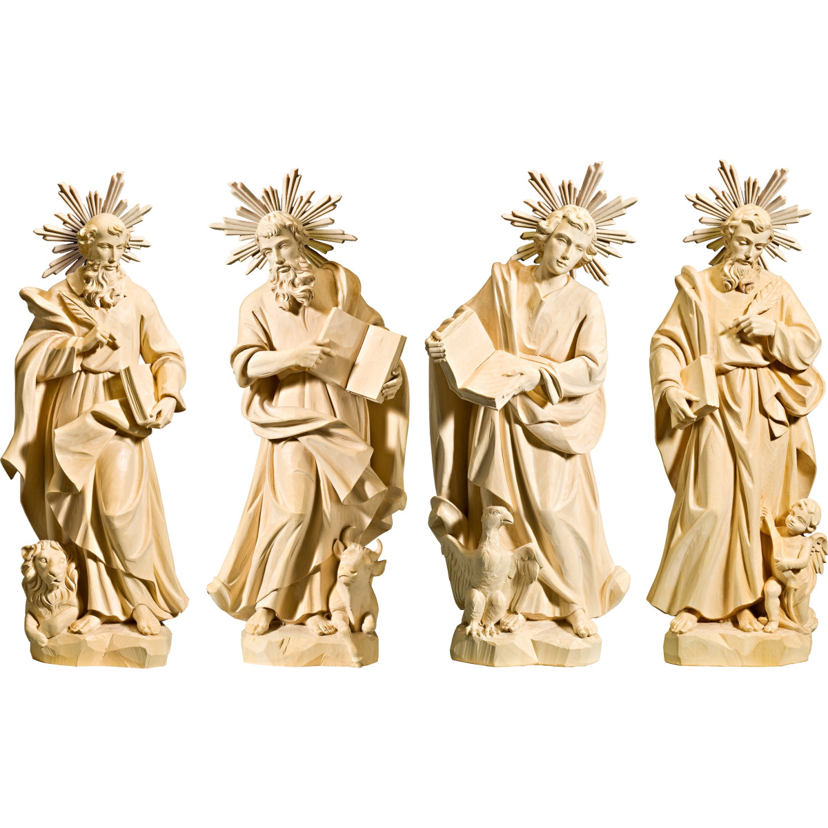4 Evangelists with aureole