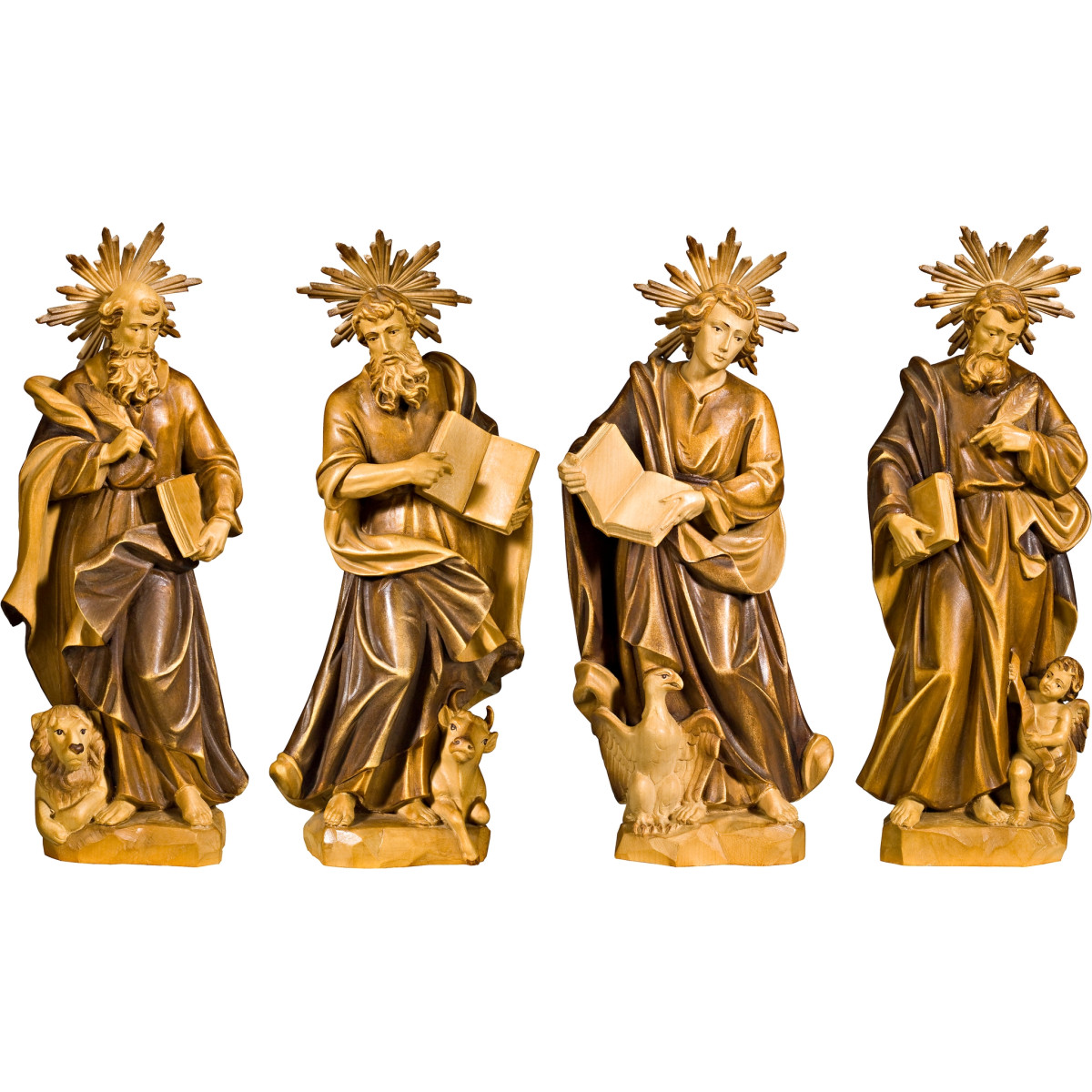 4 Evangelistas com auréola