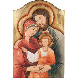 Icona Sacra Famiglia Bizantina