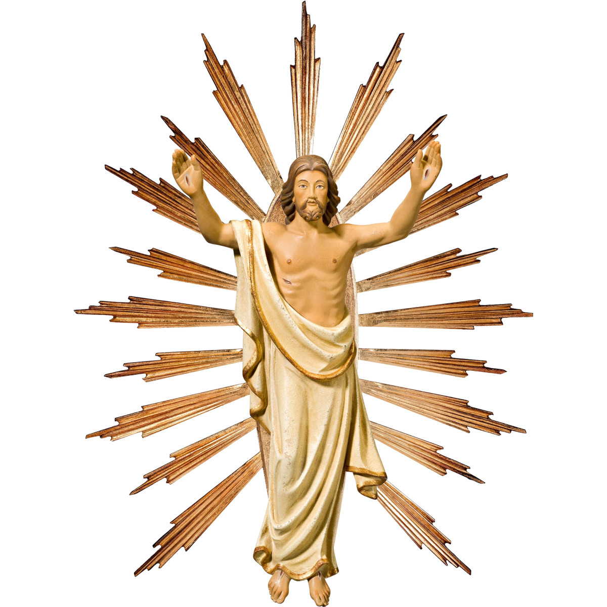 Cristo Risorto con raggiera