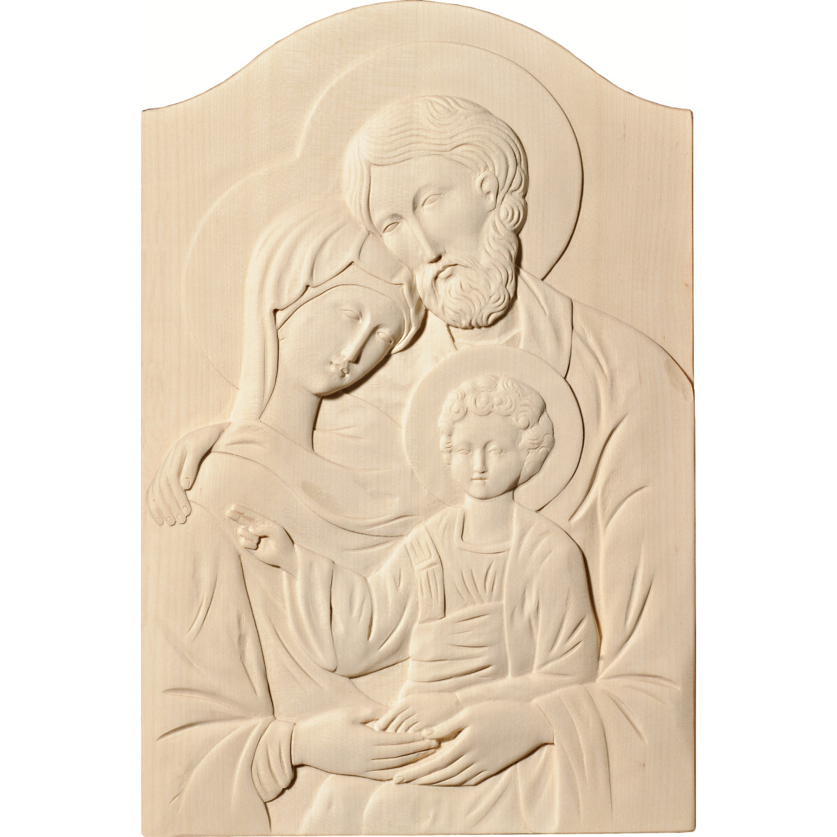 Icono bizantino de la Sagrada Familia