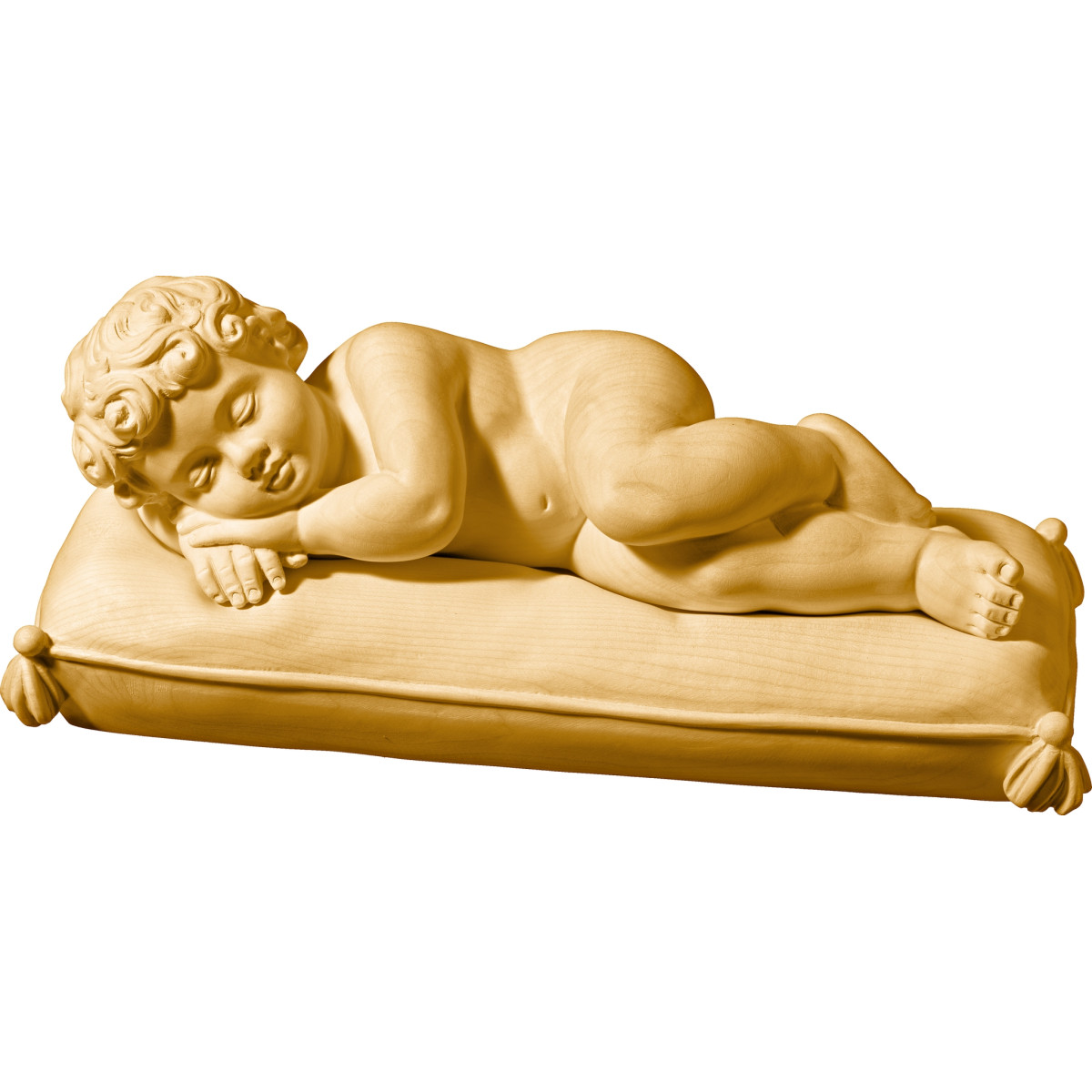 Jesus Child sleeping on pillow