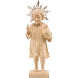 Niño Jesús de pie con aureola