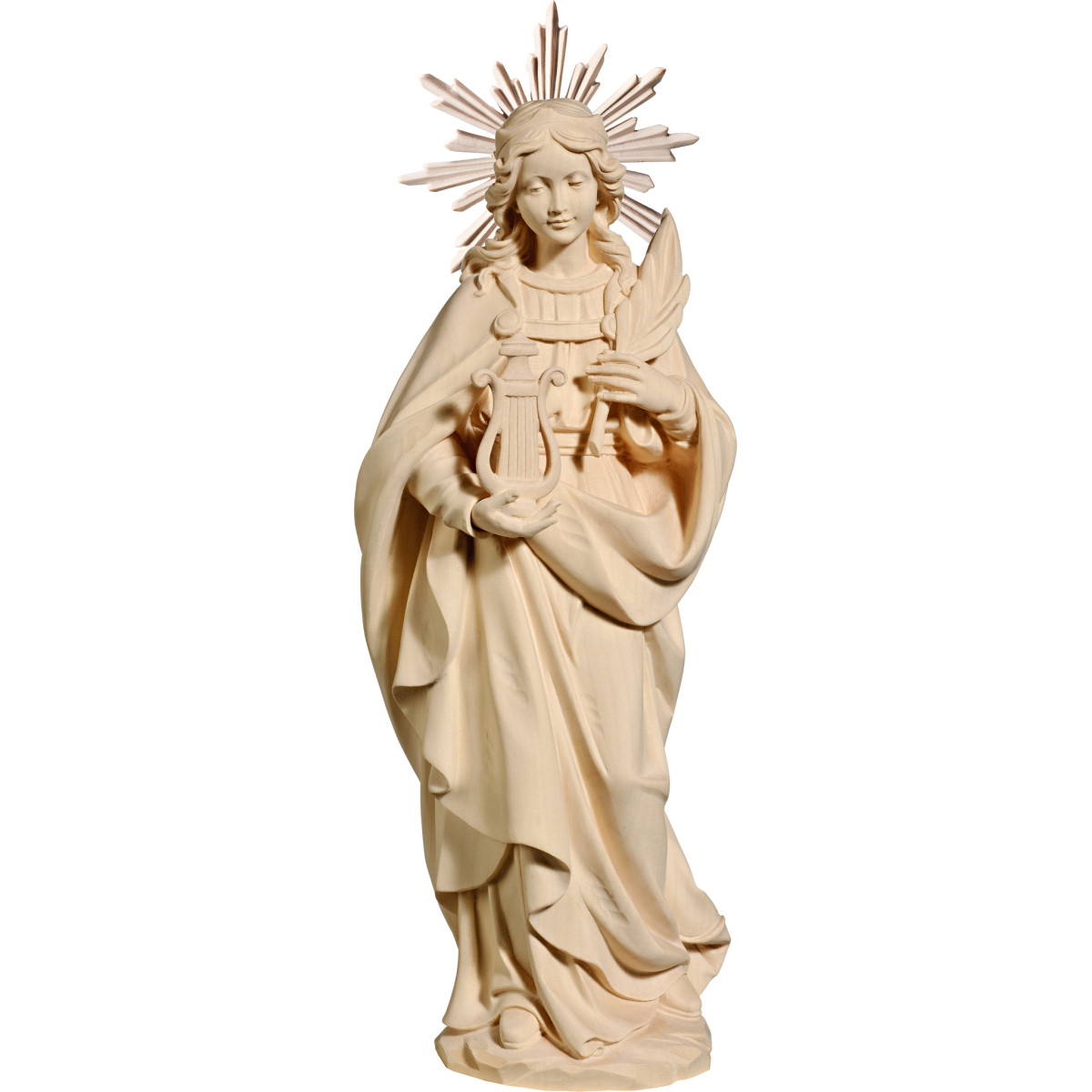 St. Cecilia with aureole