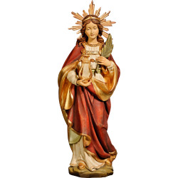 St. Cecilia with aureole