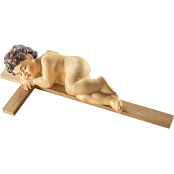 Jesus Child sleeping on cross