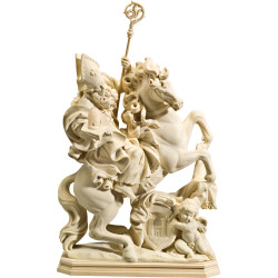 St. Ambrose on horse