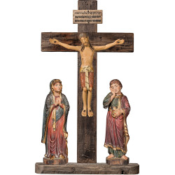 Crocefissione Romanica con Titulus Crucis in ebraico - latino - greco