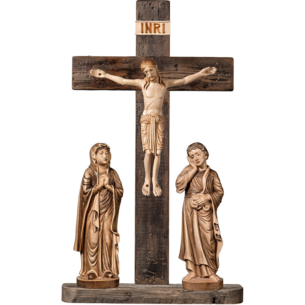 Crucifixión Románica en madera | Bergland