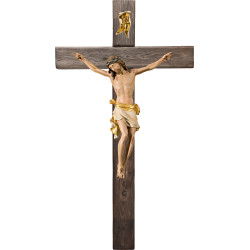 Corpus Pisa on Old wood cross