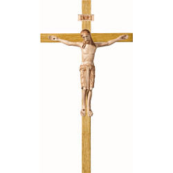 Corpus Romanic on oak cross