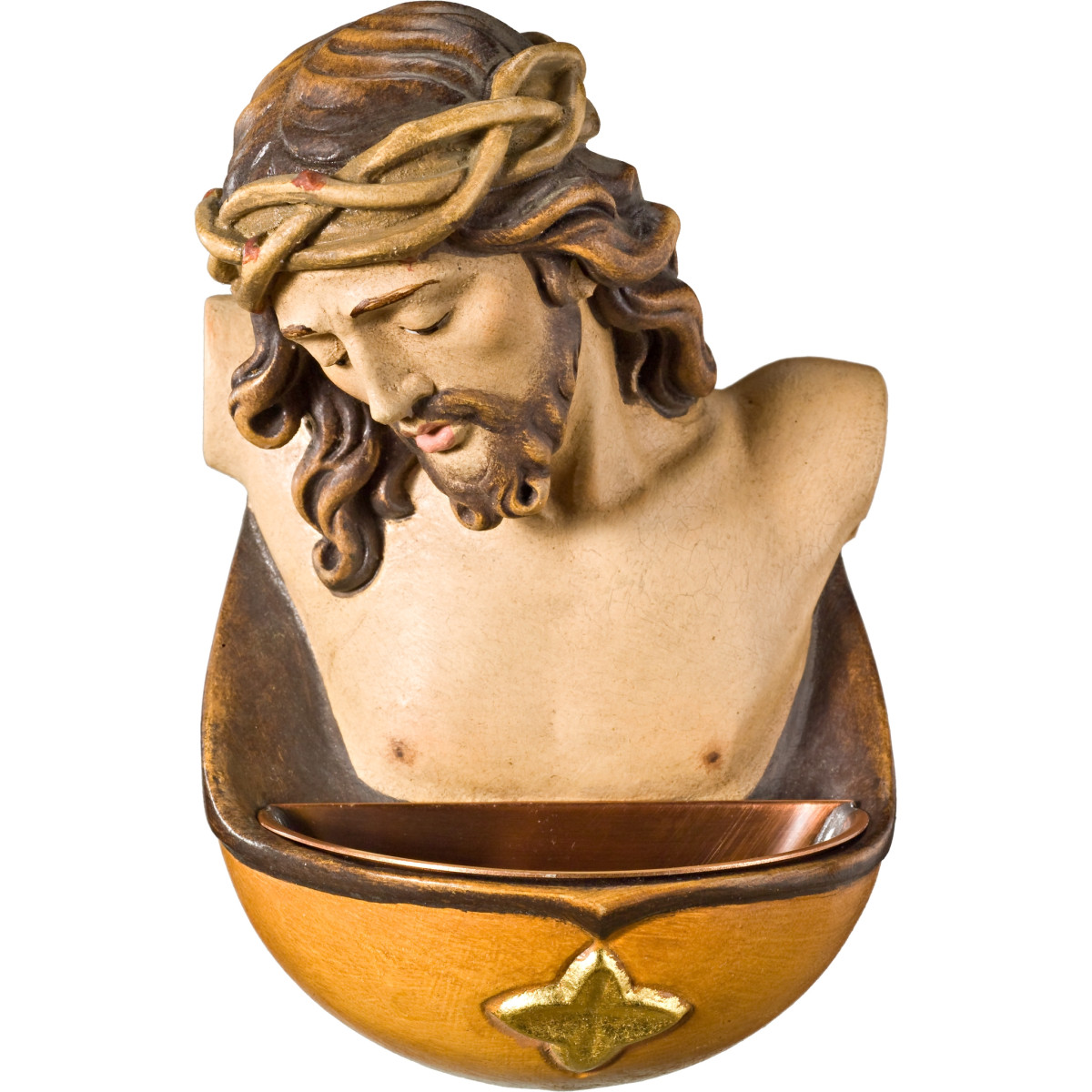 Acquasantiera Cristo