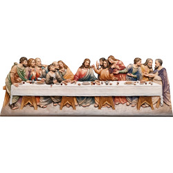 Last Supper relief (without background)