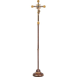 Croce astile + 6024STE + base