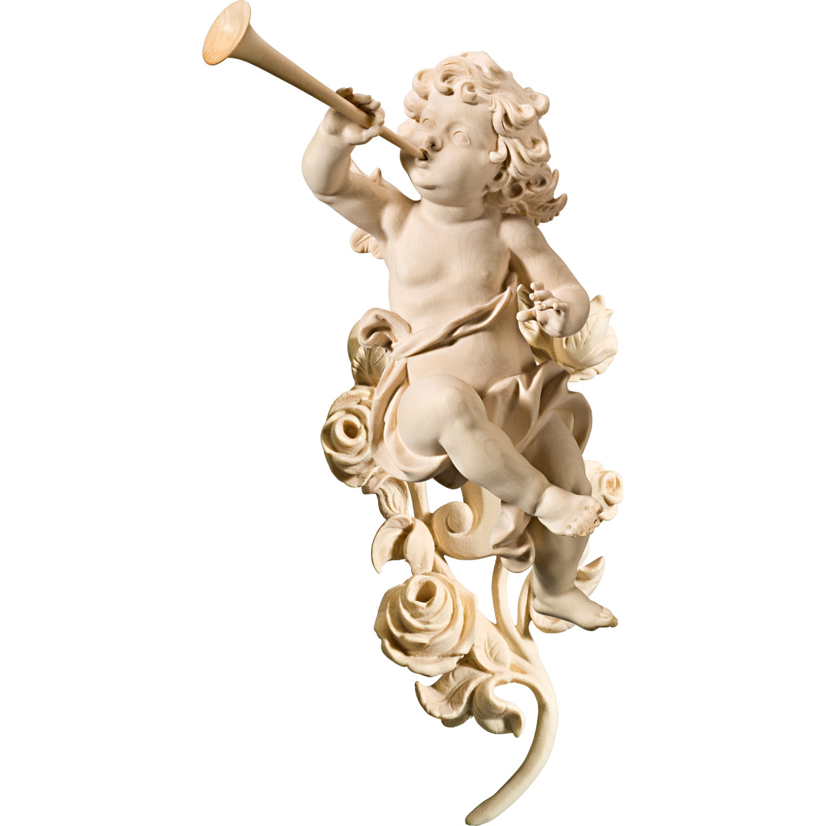 Berglandputto trumpet with roses