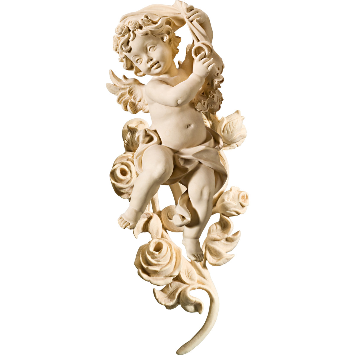 Putto Bergland fedi con rose