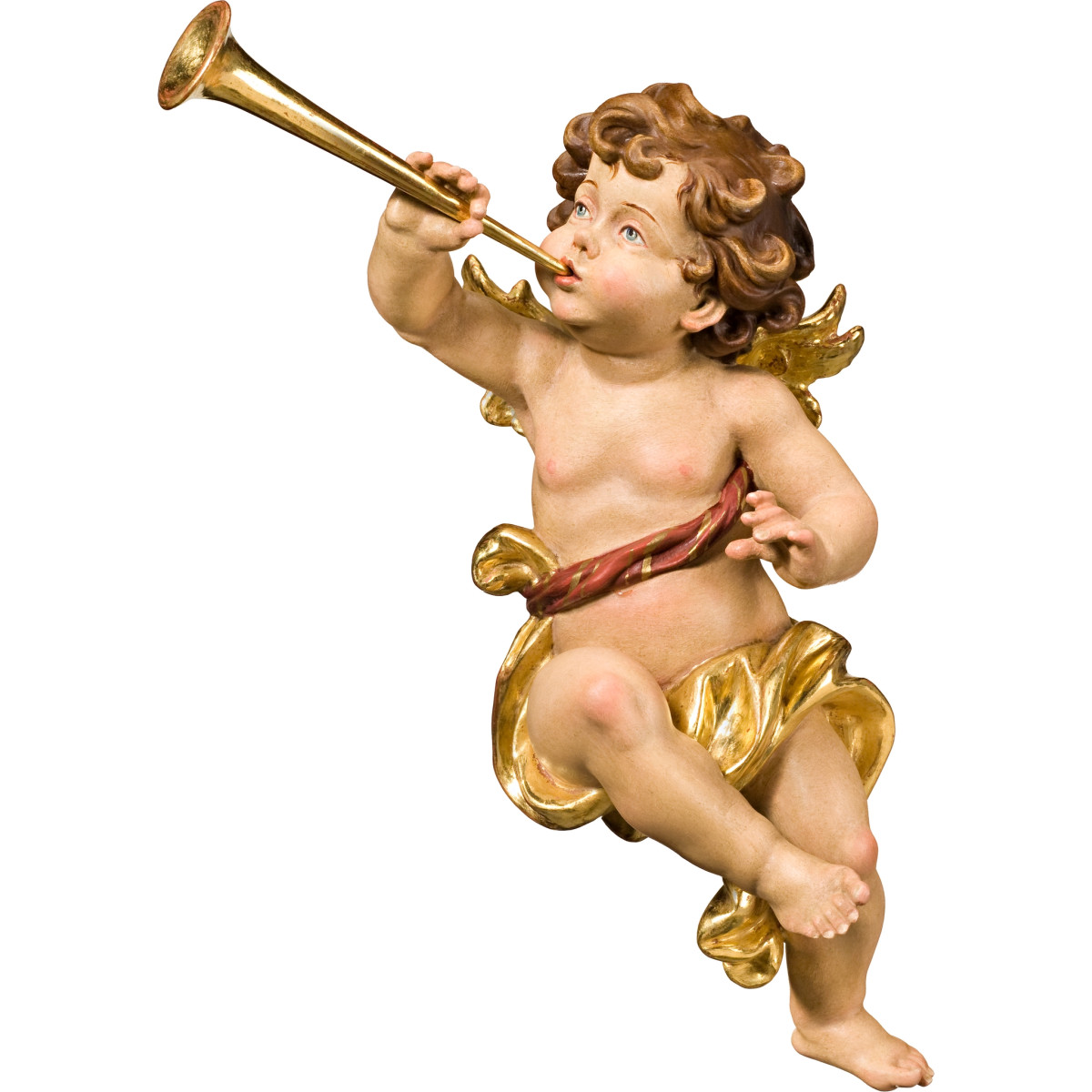 Berglandputto with trumpet
