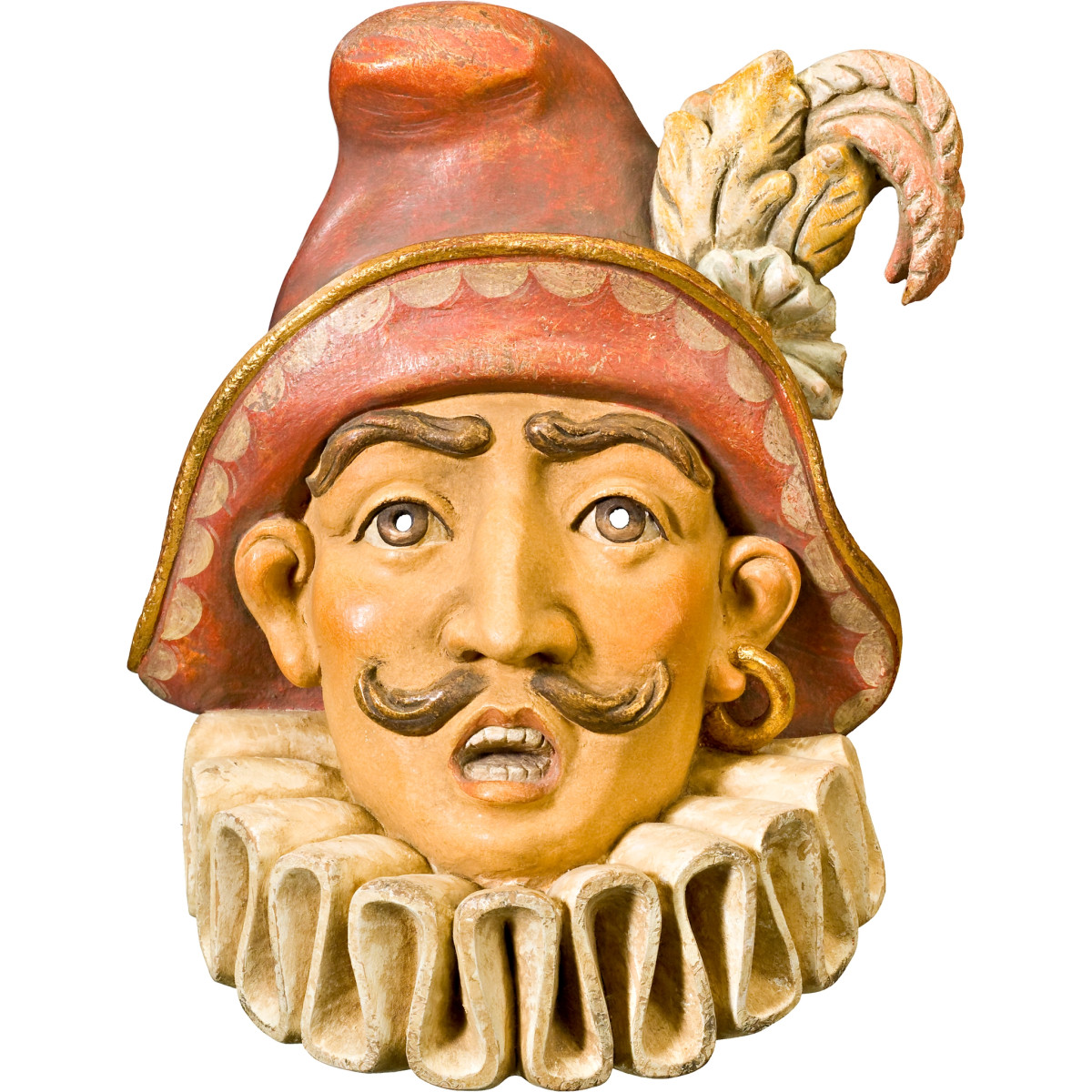 Captain Mask wood carving | Bergland