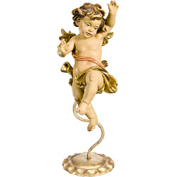 Anjo Bergland à esquerda em pedestal