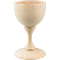 Kelch aus Holz