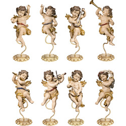 Berglandputtoes on pedestal (8 pieces)