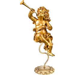 Berglandputto Trumpet on stand