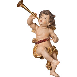 Berglandputto with trumpet