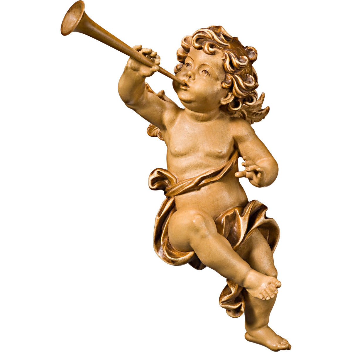 Putto Bergland con tromba
