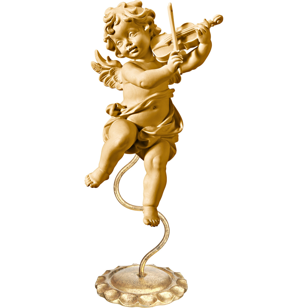 Berglandputto Violin on stand