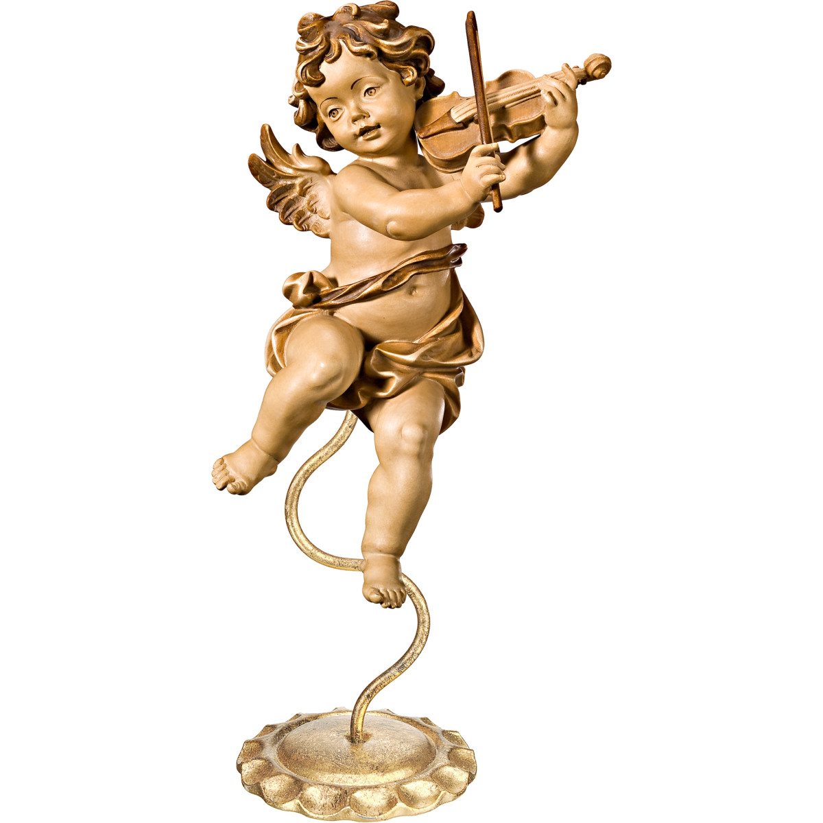 Berglandputto Violin on stand