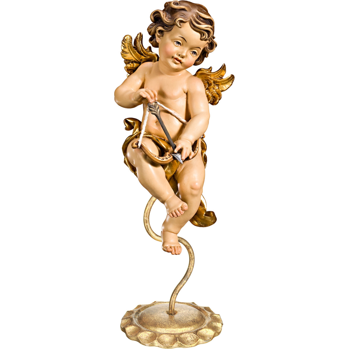 Anjo Bergland Cupido em pedestal