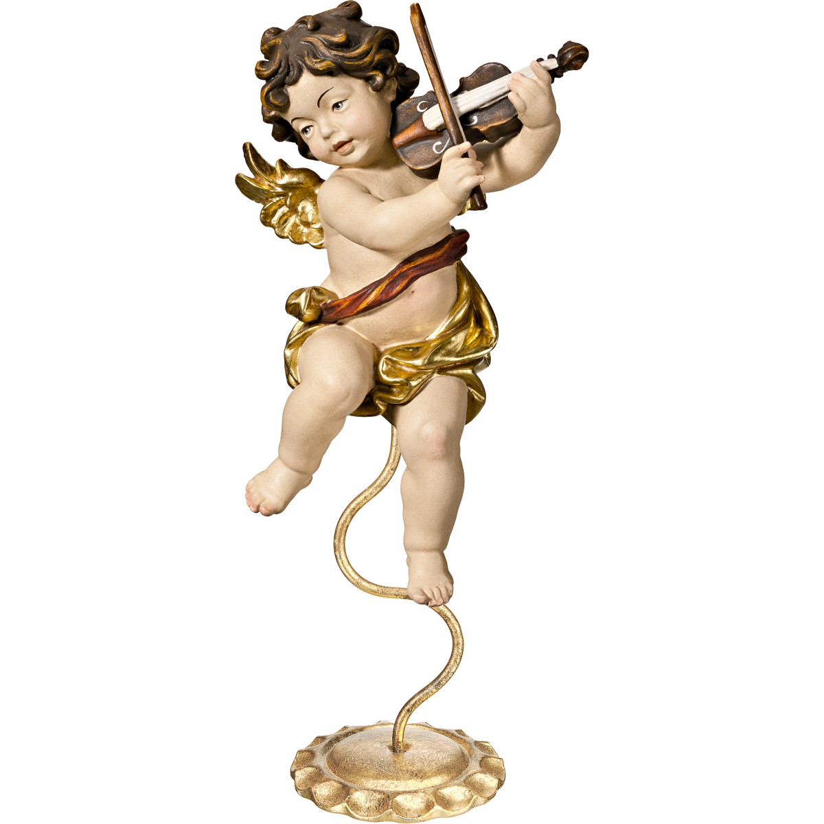Berglandputto Violin on stand