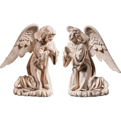 Casal anjos ajoelhados